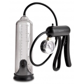 Вакуумная мужская помпа с датчиком давления Pro-Gauge Power Pump - Pipedream - в Нальчике купить с доставкой