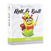Стимулирующий презерватив-насадка Roll   Ball Apple - Sitabella - купить с доставкой в Нальчике