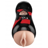 Мастурбатор-вагина Vibrating Pussy Stroker с вибрацией - Pipedream - в Нальчике купить с доставкой