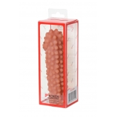 Телесная насадка на фаллос с бугорками KOKOS Extreme Sleeve 10 - 15,8 см. - KOKOS - в Нальчике купить с доставкой