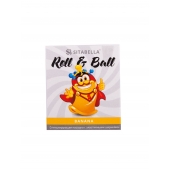 Стимулирующий презерватив-насадка Roll   Ball Banana - Sitabella - купить с доставкой в Нальчике