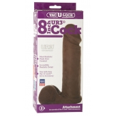 Насадка-реалистик Vac-U-Lock 8  ULTRASKYN Cock - 20,6 см. - Doc Johnson - купить с доставкой в Нальчике