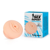 Телесная насадка-вагина на помпу - Sex Expert - в Нальчике купить с доставкой