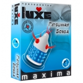 Презерватив LUXE Maxima  Глубинная бомба  - 1 шт. - Luxe - купить с доставкой в Нальчике