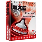 Презерватив LUXE  Exclusive   Красный Камикадзе  - 1 шт. - Luxe - купить с доставкой в Нальчике