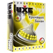 Презерватив LUXE  Exclusive  Кричащий банан  - 1 шт. - Luxe - купить с доставкой в Нальчике