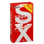 Утолщенные презервативы Sagami Xtreme Feel Long с точками - 10 шт. - Sagami - купить с доставкой в Нальчике
