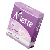 Классические презервативы Arlette Classic - 3 шт. - Arlette - купить с доставкой в Нальчике