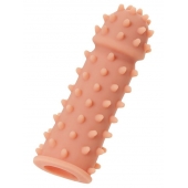 Телесная реалистичная насадка KOKOS Extreme Sleeve 03 с дополнительной стимуляцией - 12,7 см. - KOKOS - в Нальчике купить с доставкой Телесная реалистичная насадка KOKOS Extreme Sleeve 03 с дополнительной стимуляцией - 12,7 см. - KOKOS - в Нальчике купить с доставкой