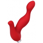 Красный силиконовый вибростимулятор простаты Proman - 12,5 см. - ToyFa - в Нальчике купить с доставкой