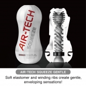 Мастурбатор AIR-TECH Squeeze Gentle - Tenga - в Нальчике купить с доставкой
