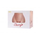 Мастурбатор-полуторс Cherry с вибрацией и двумя любовными тоннелями - KOKOS - в Нальчике купить с доставкой