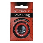 Эрекционное кольцо из киберкожи с пупырышками - Sitabella - в Нальчике купить с доставкой