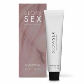 Лубрикант на водной основе Slow Sex Anal Play Gel - 30 мл. - Bijoux Indiscrets - купить с доставкой в Нальчике