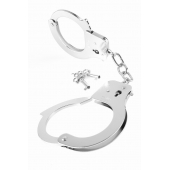 Металлические серебристые наручники Designer Metal Handcuffs - Pipedream - купить с доставкой в Нальчике