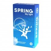 Ультратонкие презервативы SPRING SKY LIGHT - 12 шт. - SPRING - купить с доставкой в Нальчике