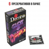 Ароматизированные презервативы DOMINO  Фруктовый слот  - 6 шт. - Domino - купить с доставкой в Нальчике
