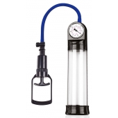 Прозрачная вакуумная помпа Sex Expert с манометром - Sex Expert - в Нальчике купить с доставкой