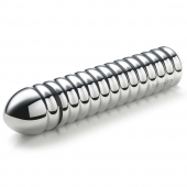 Рельефный фаллос для интенсивного электросекса Groovey George - 20 см. - MyStim - купить с доставкой в Нальчике