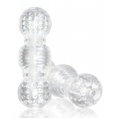 Прозрачный фигурный мастурбатор Master Stroker - Blush Novelties - в Нальчике купить с доставкой