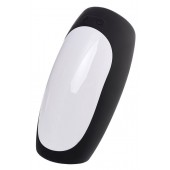 Черно-белый перезаряжаемый мастурбатор Erotist Hailstorm - Erotist Adult Toys - в Нальчике купить с доставкой