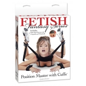 Фиксатор для рук и ног Fetish Fantasy Series Position Master With Cuffs - Pipedream - купить с доставкой в Нальчике