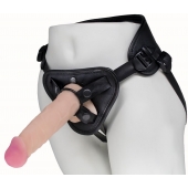 Пояс харнесс BEST UNI strap с 2 сменными насадками - 18,5 и 16 см. - LOVETOY (А-Полимер) - купить с доставкой в Нальчике