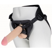 Пояс харнесс BEST UNI strap с 2 насадками - 18 и 22 см. - LOVETOY (А-Полимер) - купить с доставкой в Нальчике