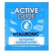 Лубрикант на водной основе Active Glide с гиалуроновой кислотой - 3 гр. - Биоритм - купить с доставкой в Нальчике