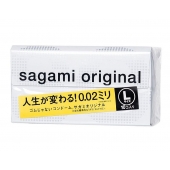Презервативы Sagami Original 0.02 L-size увеличенного размера - 10 шт. - Sagami - купить с доставкой в Нальчике