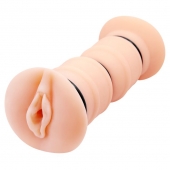 Телесный вибромастурбатор-вагина Michelle - Baile - в Нальчике купить с доставкой Телесный вибромастурбатор-вагина Michelle - Baile - в Нальчике купить с доставкой