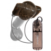 Дымчатый вибростимулятор головки пениса Dual Vibrating Head Teaser - Pipedream - в Нальчике купить с доставкой