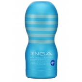 Мастурбатор с охлаждающей смазкой TENGA Original Vacuum Cup Cool - Tenga - в Нальчике купить с доставкой Мастурбатор с охлаждающей смазкой TENGA Original Vacuum Cup Cool - Tenga - в Нальчике купить с доставкой