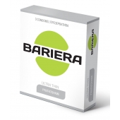 Ультратонкие презервативы Bariera Ultra Thin - 3 шт. - Bariera - купить с доставкой в Нальчике