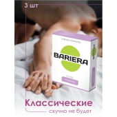 Классические презервативы Bariera Classic - 3 шт. - Bariera - купить с доставкой в Нальчике