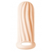 Телесный фаллоудлинитель Homme Wide - 11 см. - Lola Games - в Нальчике купить с доставкой