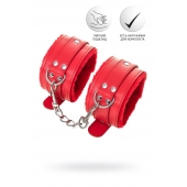 Красные оковы Anonymo из искусственной кожи - ToyFa - купить с доставкой в Нальчике