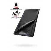 Черная простыня для секса из ПВХ - 220 х 200 см. - ToyFa - купить с доставкой в Нальчике