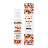 Разогревающее массажное масло Gourmet White Peach Organic с органическими ингредиентами - 50 мл. - Exsens - купить с доставкой в Нальчике