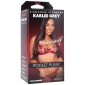 Мастурбатор-вагина Karlee Grey ULTRASKYN Pocket Pussy - Doc Johnson - в Нальчике купить с доставкой