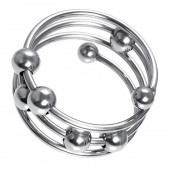 Большое металлическое кольцо под головку пениса - ToyFa - купить с доставкой в Нальчике