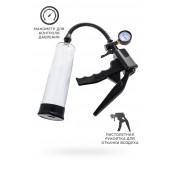 Прозрачная механическая помпа для пениса Viggo - Sexus - в Нальчике купить с доставкой