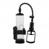 Прозрачная вакуумная помпа с вибрацией Vibrating Penis Pump - Dream Toys - в Нальчике купить с доставкой