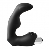 Черный вибромассажер простаты FantASStic Vibrating Prostate Massager - 11,3 см. - Dream Toys - в Нальчике купить с доставкой