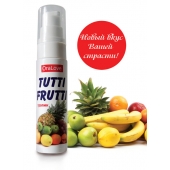 Гель-смазка Tutti-frutti со вкусом тропических фруктов - 30 гр. - Биоритм - купить с доставкой в Нальчике