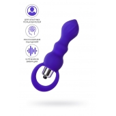 Фиолетовая анальная вибровтулка Curvy - 14 см. - ToyFa в Нальчике Фиолетовая анальная вибровтулка Curvy - 14 см. - ToyFa