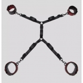 Изысканный набор фиксаций на кровати Reversible Under Mattress Restraint Set - Fifty Shades of Grey - купить с доставкой в Нальчике