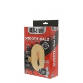 Мастурбатор-вагина с вибрацией и выносным пультом управления REALSTUFF SMOOTH   BALD - Dream Toys - в Нальчике купить с доставкой
