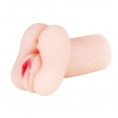 Мастурбатор без вибрации - вагина и анус - Baile - в Нальчике купить с доставкой Мастурбатор без вибрации - вагина и анус - Baile - в Нальчике купить с доставкой