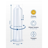 Презервативы MY.SIZE размер 53 - 10 шт. - My.Size - купить с доставкой в Нальчике